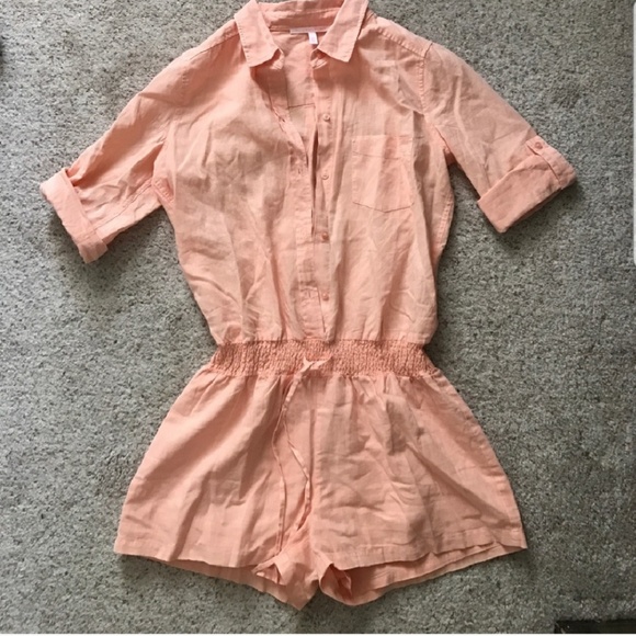 Victoria's Secret Pants - Victoria Secret linen romper